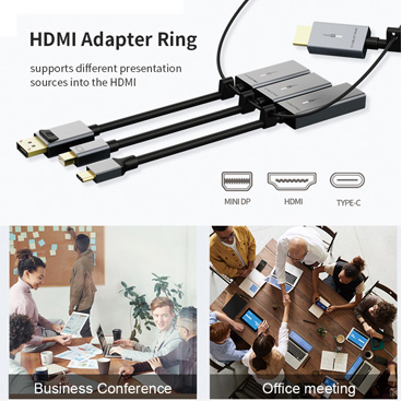 ממיר Type C ל- HDMI