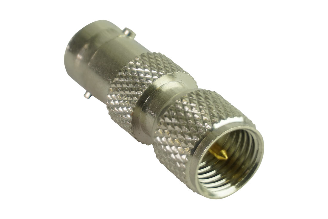 מעביר משקע BNC לתקע מיני UHF