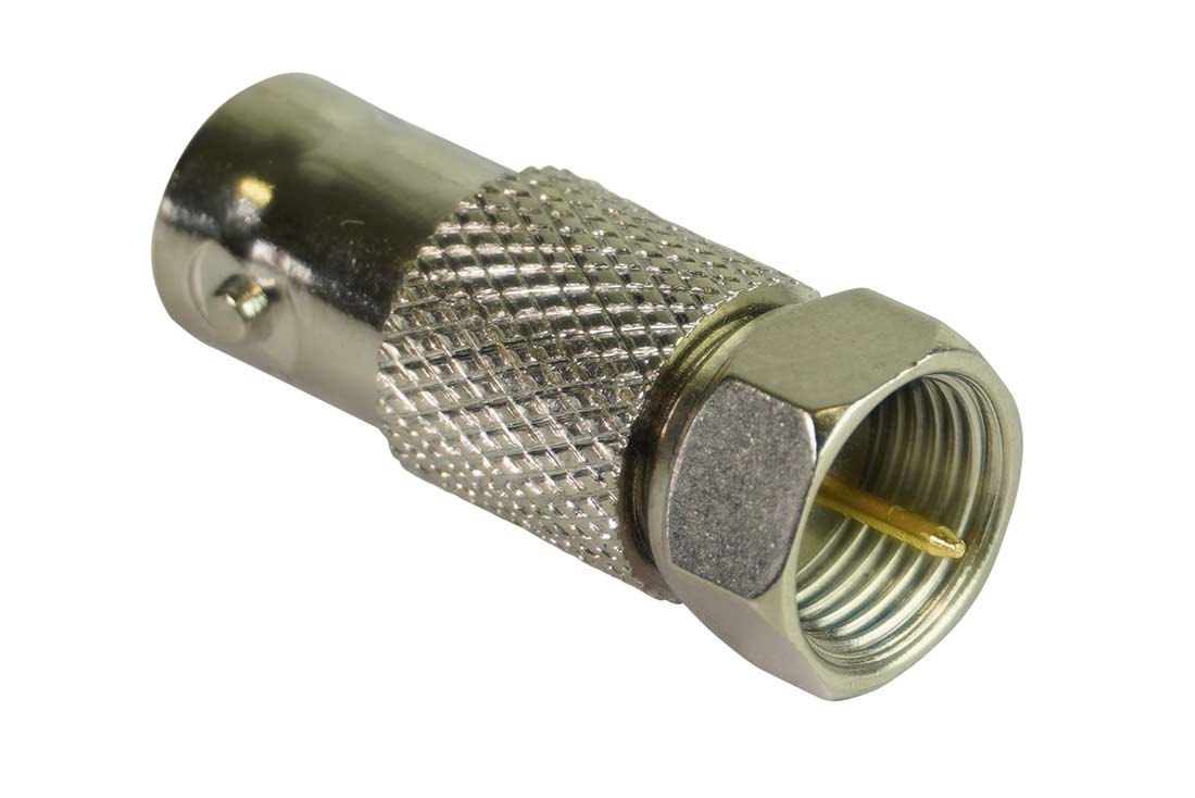 מעביר משקע BNC לתקע F