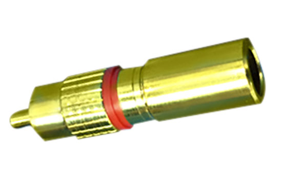 תקע בהידוק RG-59/RG-6 - RCA