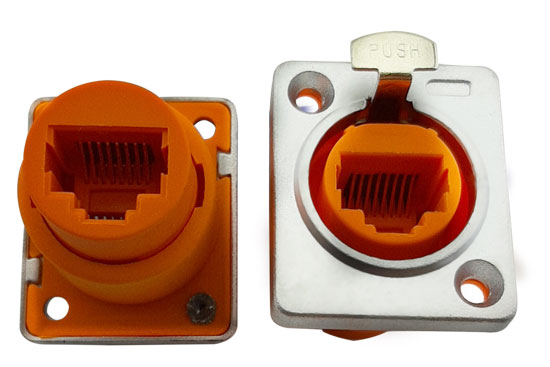 מסגרת XLR מעביר שקע שקע RJ-45