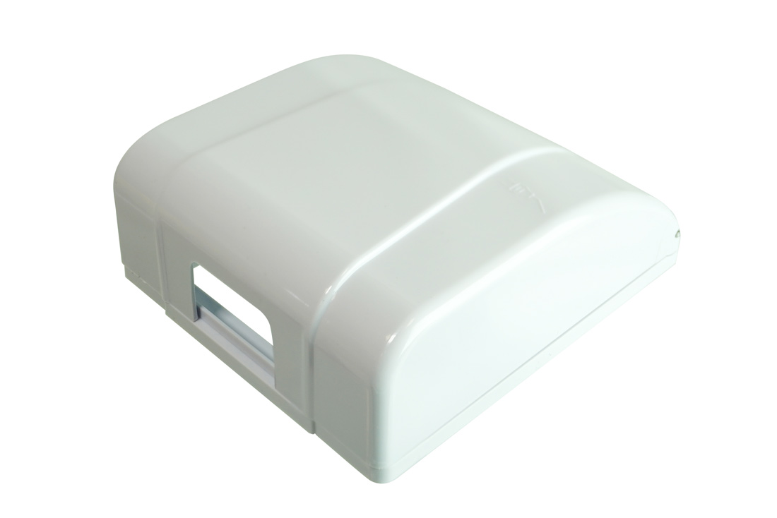 קופסת חיבורים פופ-אפ פלסטיק נגד מים בצבע לבן
