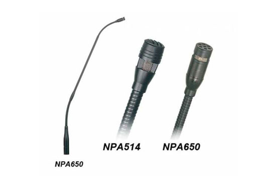 מיקרופון צוואר גמיש NPA650