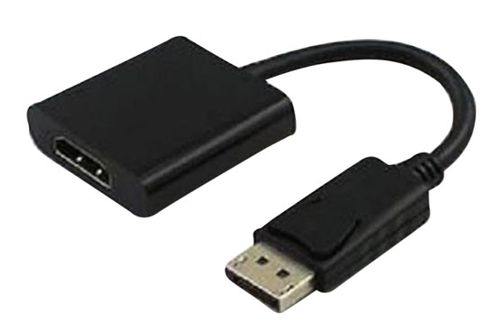 מעביר שקע HDMI לתקע DP כבל 20CM