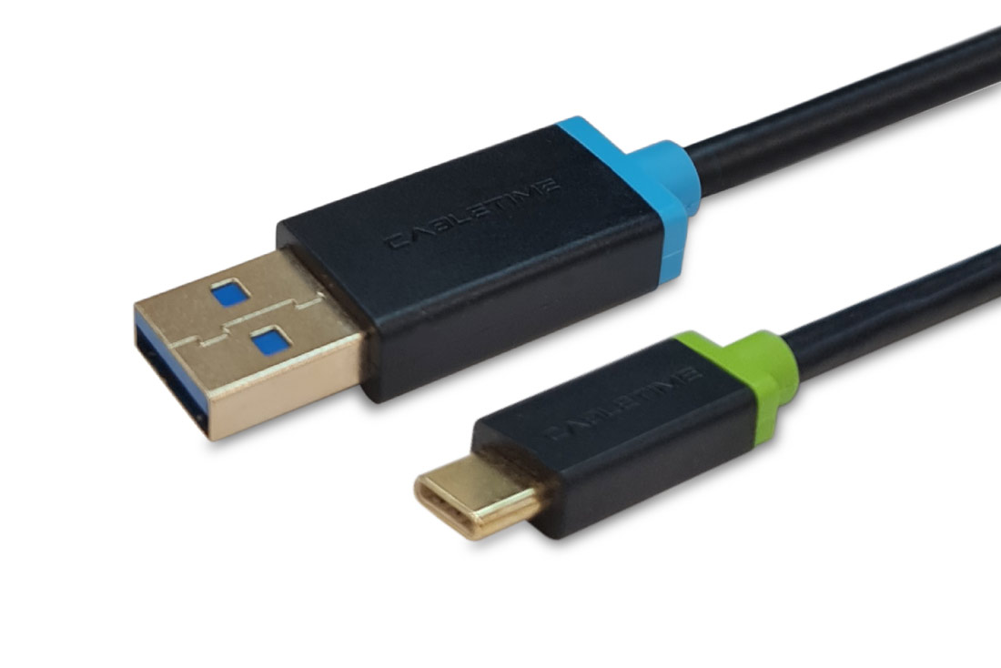 כבל USB Type C ל USB 3 באורך 2 מ´