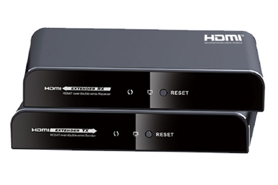 מרחיק HDMI ע"ג זוג חוטים