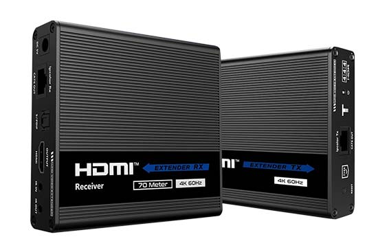 מרחיק HDMI שניתן לפצל